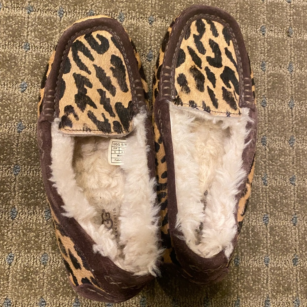 Cheetah Ugg Slippers